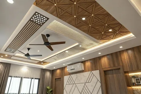 تصميم وتركيب بديل الخشب للأسقف في الرياض